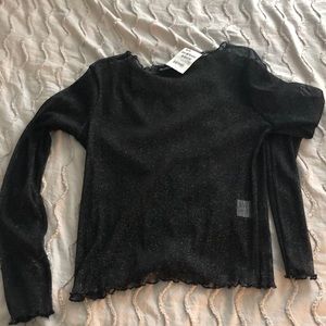 Brandy Melville sparkly top